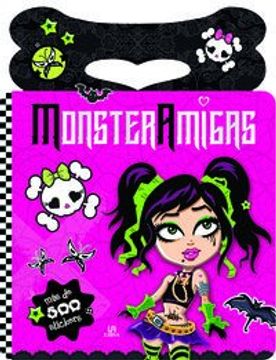 portada Monster Amigas (Pegatinas y Colorines) (in Spanish)