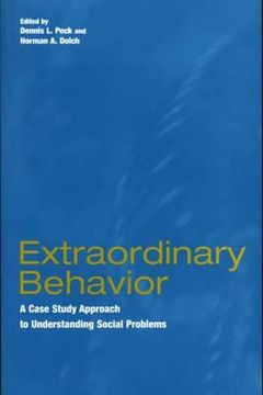 portada extraordinary behavior: a case study approach to understanding social problems (in English)