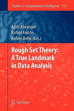 portada rough set theory: a true landmark in data analysis (en Inglés)
