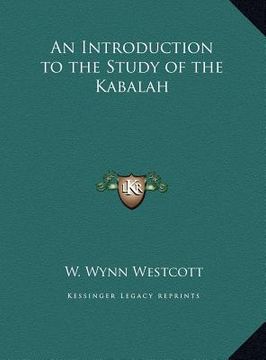 portada an introduction to the study of the kabalah