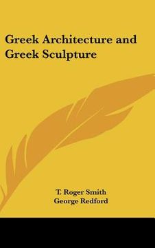 portada greek architecture and greek sculpture (in English)