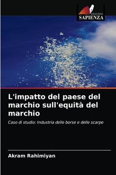 portada L'impatto del paese del marchio sull'equità del marchio (en Italiano)