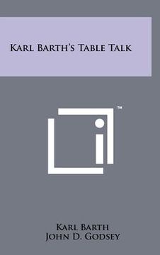 portada karl barth's table talk (en Inglés)