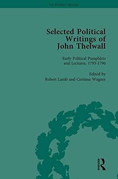 portada Selected Political Writings of John Thelwall Vol 1 (en Inglés)