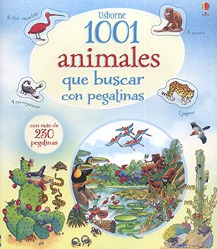 portada 1001 Animales que Buscar con Pegatinas