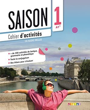 portada Saison Niveau 1 Cahier D'activites + cd (en Francés)