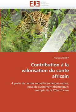 portada Contribution a la Valorisation Du Conte Africain
