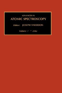 portada advances in atomic spectroscopy (vol. 7) (en Inglés)