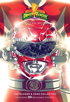 portada Mighty Morphin Power Rangers: Rangers & Zords Poster Book (in English)
