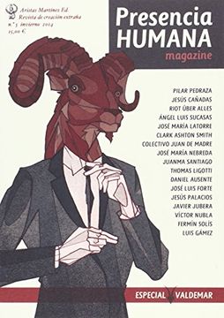 portada Presencia Humana 5: Revista de Creación Extraña (in Spanish)