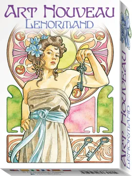 portada Art Nouveau Lenormand (in Trilingüe)