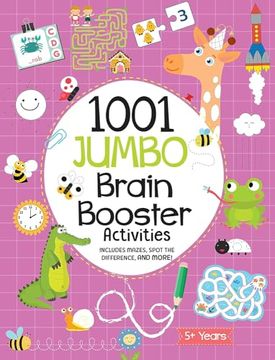 portada 1001 Jumbo Brain Booster Activities for 5 to 8 Years old Kids