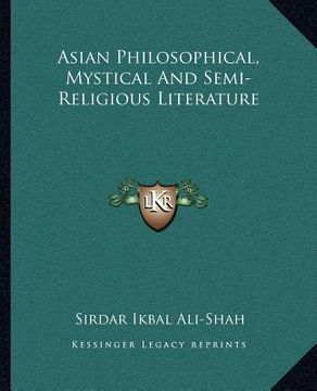 portada asian philosophical, mystical and semi-religious literature