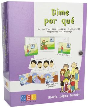 portada Dime por qué - Maletín Colección Completa - Material Para Trabajar el Desarrollo Pragmático del Lenguaje (in Spanish)