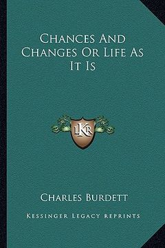 portada chances and changes or life as it is