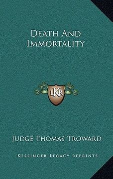 portada death and immortality (en Inglés)