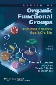 portada Review of Organic Functional Groups: Introduction to Medicinal Organic Chemistry [With CDROM] (en Inglés)