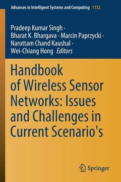 portada Handbook of Wireless Sensor Networks: Issues and Challenges in Current Scenario's (in English)