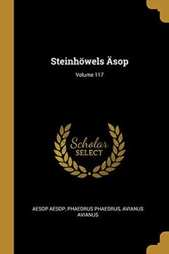 portada Steinhöwels Äsop; Volume 117 (en Alemán)