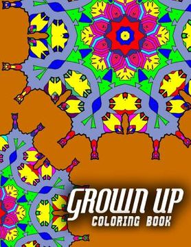 portada GROWN UP COLORING BOOK - Vol.9: grown up coloring book mandala (in English)
