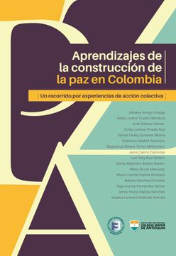 portada Aprendizajes de la construcción de la paz en Colombia (in Spanish)