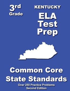 portada Kentucky 3rd Grade ELA Test Prep: Common Core Learning Standards (en Inglés)