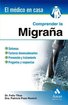 portada Comprender la Migraña (in Spanish)