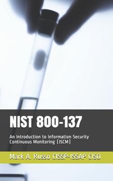 portada Nist 800-137: An Introduction to Information Security Continuous Monitoring (ISCM) (in English)