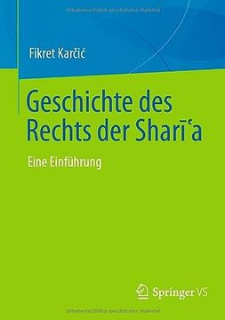 portada Geschichte des Rechts der Shari? A (en Alemán)