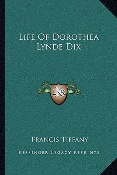 portada life of dorothea lynde dix (in English)