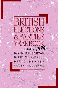 portada british elections and parties yearbook 1994 (en Inglés)
