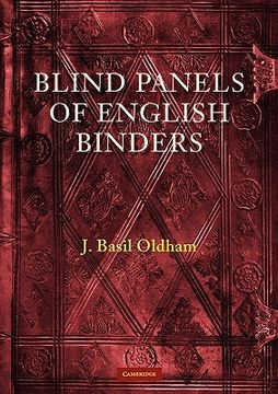 portada Blind Panels of English Binders (en Inglés)