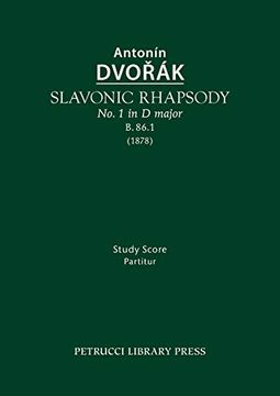 portada Slavonic Rhapsody in d Major, B. 86. 1: Study Score (in English)