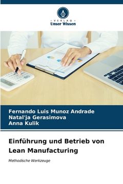 portada Einführung und Betrieb von Lean Manufacturing (in German)
