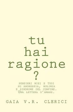 portada Tu hai ragione: una lettera d'amare (en Italiano)