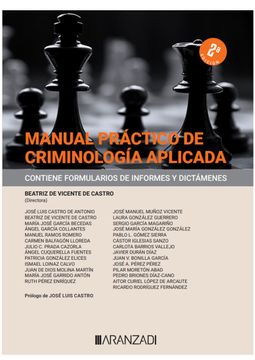 portada Manual Practico de Criminologia