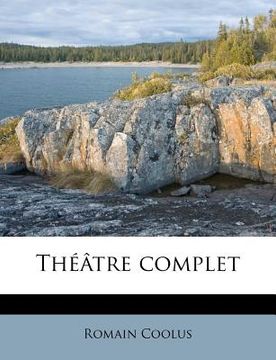 portada Theatre Complet (in French)