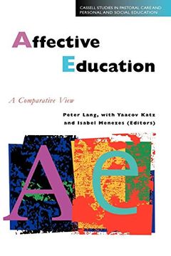 portada Affective Education: A Comparative View (Cassell Studies in Pastoral Care & Personal & Social Education) (en Inglés)