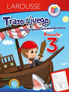 portada Trazo y Juego. Ejercicios Para la Coordinacion Motriz. Preescolar 3 (in Spanish)