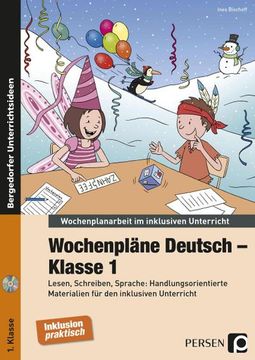 portada Wochenpläne Deutsch - Klasse 1 (en Alemán)