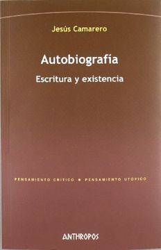 portada Autobiografia: Escritura y Existencia (in Spanish)