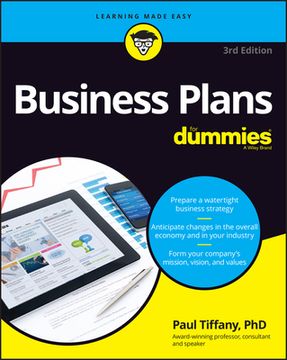 portada Business Plans for Dummies (For Dummies (Business & Personal Finance)) (en Inglés)