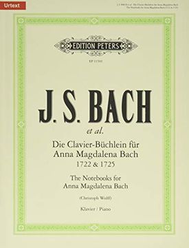 portada The Notebooks for Anna Magdalena Bach 1722 & 1725 for Piano (Selection): Sheet