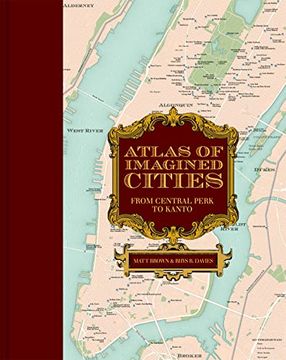 portada Atlas of Imagined Cities: From Central Perk to Kanto (en Inglés)