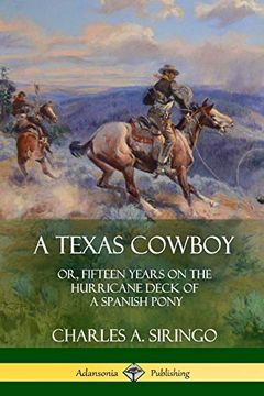 portada A Texas Cowboy: Or, Fifteen Years on the Hurricane Deck of a Spanish Pony (in English)