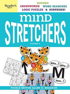 portada Reader's Digest Mind Stretchers Puzzle Book Vol. 6 (en Inglés)