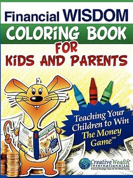 portada financial wisdom coloring book for kids and parents (in English)