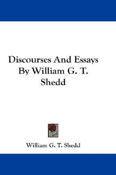 portada discourses and essays by william g. t. shedd (en Inglés)