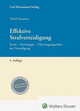 portada Effektive Strafverteidigung (in German)