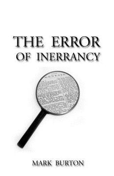 portada The Error of Inerrancy (en Inglés)